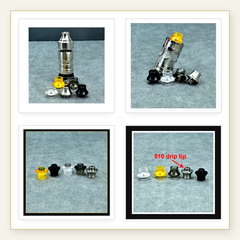 Drip Tip Resin - Tip Resin untuk Taifun GT5, G4,