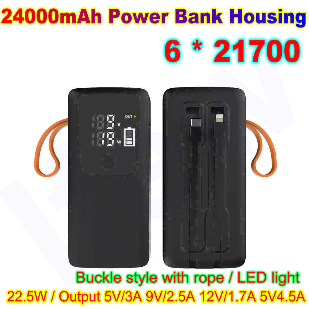 Battery Case Storage - Casing Power Bank Baterai 21700 DIY,