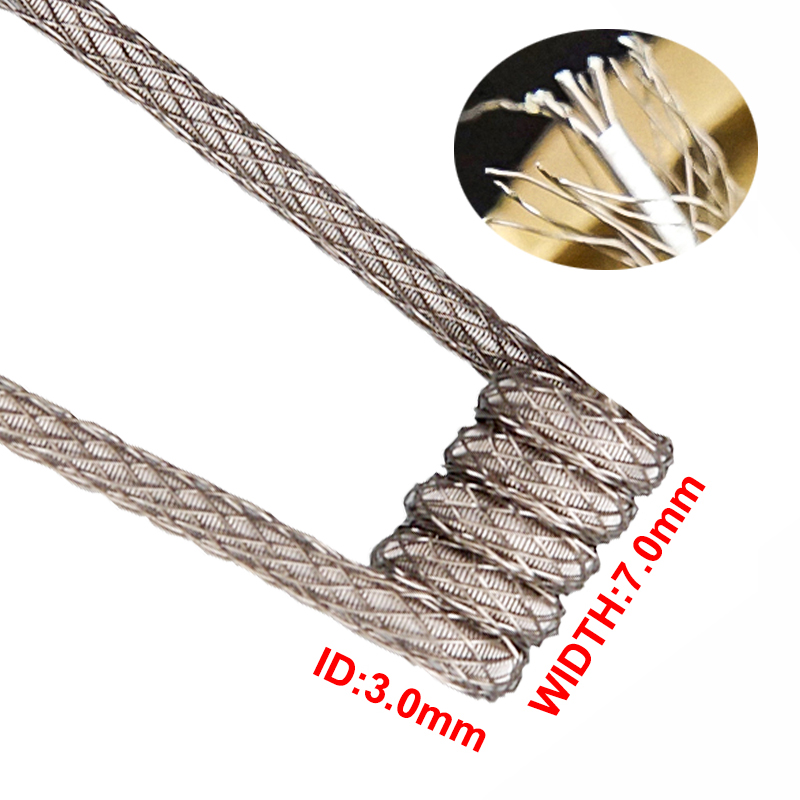 Clapton Wire Pre Built - Kumparan NI80 RAGING FIRE untuk Kawat