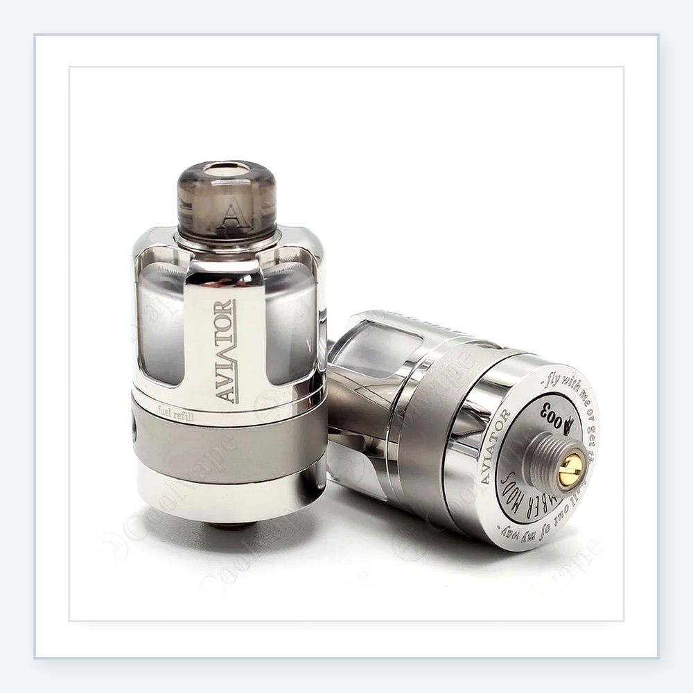 Wolfcoolvape Aviator 22mm RTA  - Vaping Air ulasan dan harga