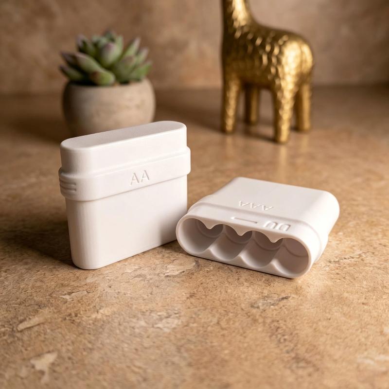 Kotak Penyimpanan Baterai AA d - Battery Case Storage ulasan dan harga