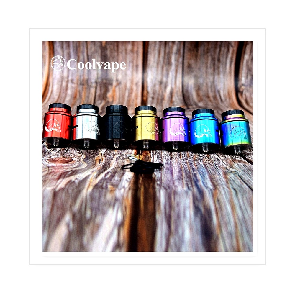 WOLFCOOL C2MNT RDA Vape Atomiz - Vape Accessory ulasan dan harga