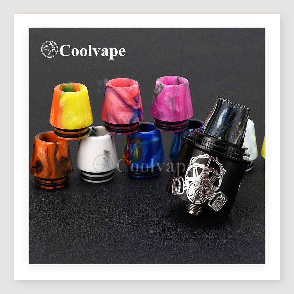 810 Drip Tip dalam Resin Warna - Drip Tip Resin ulasan dan harga