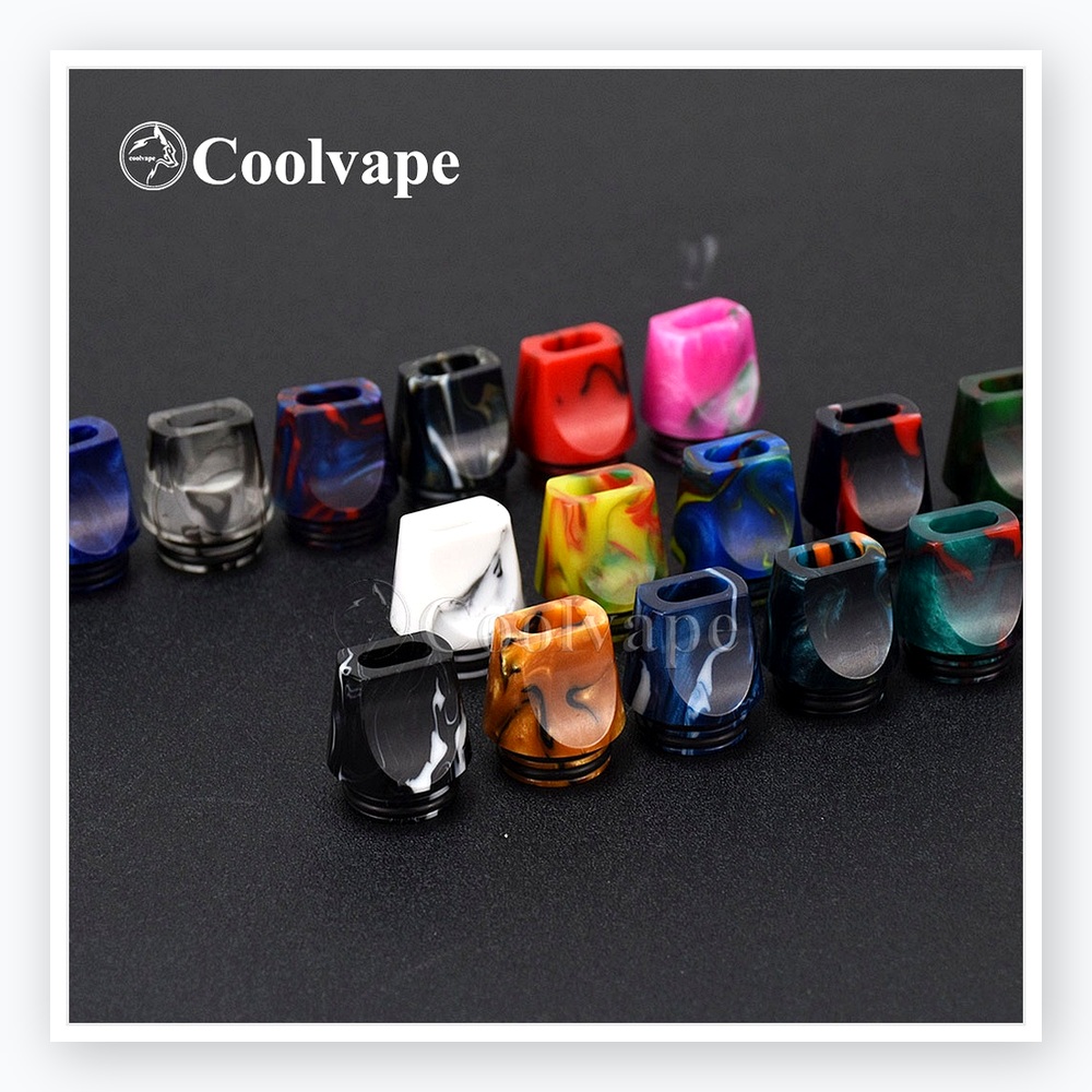 810 Drip Tip dalam Resin Warna - Drip Tip Resin ulasan dan harga