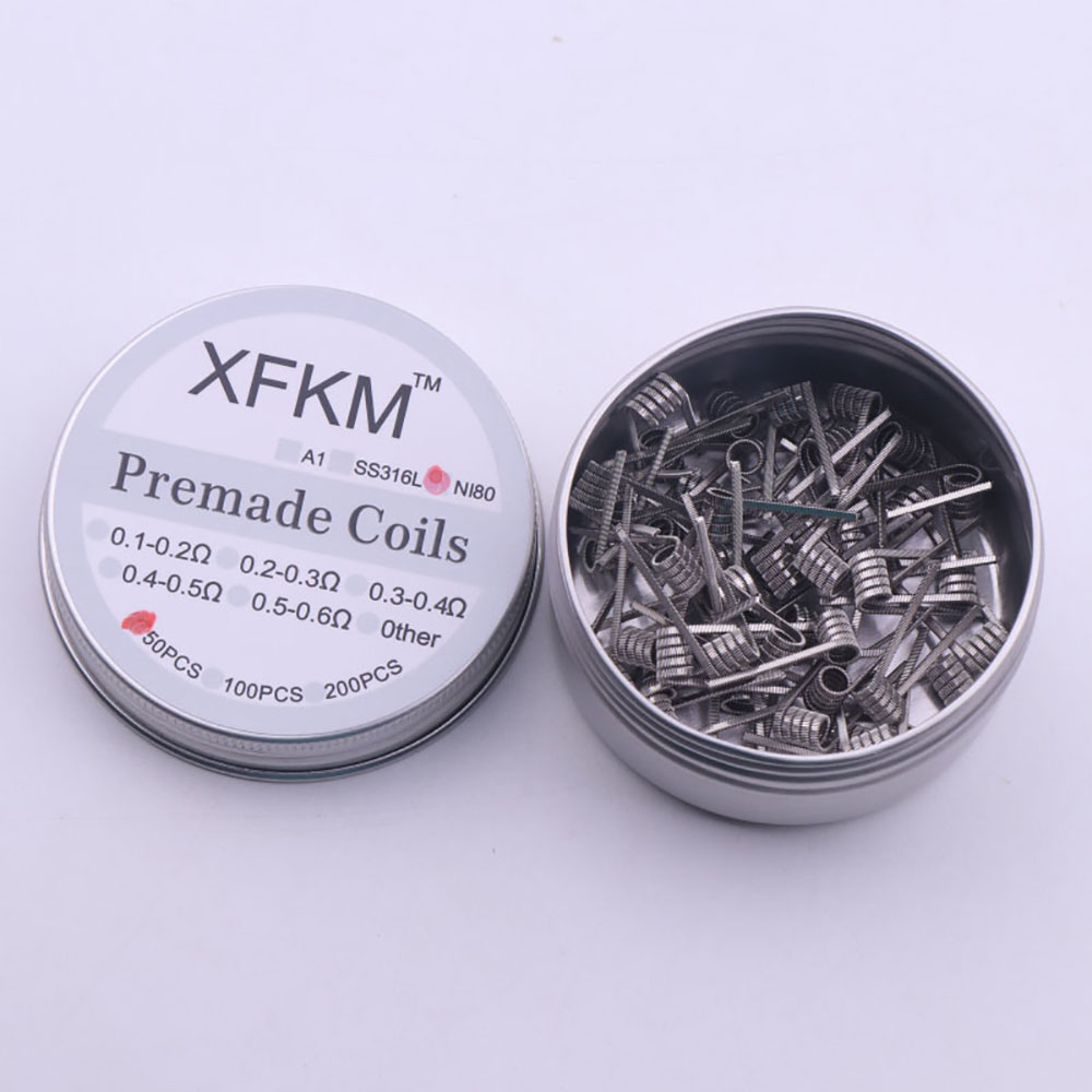 NI80 50/100 gulungan 3mm Diame - Clapton Wire Pre Built ulasan dan harga