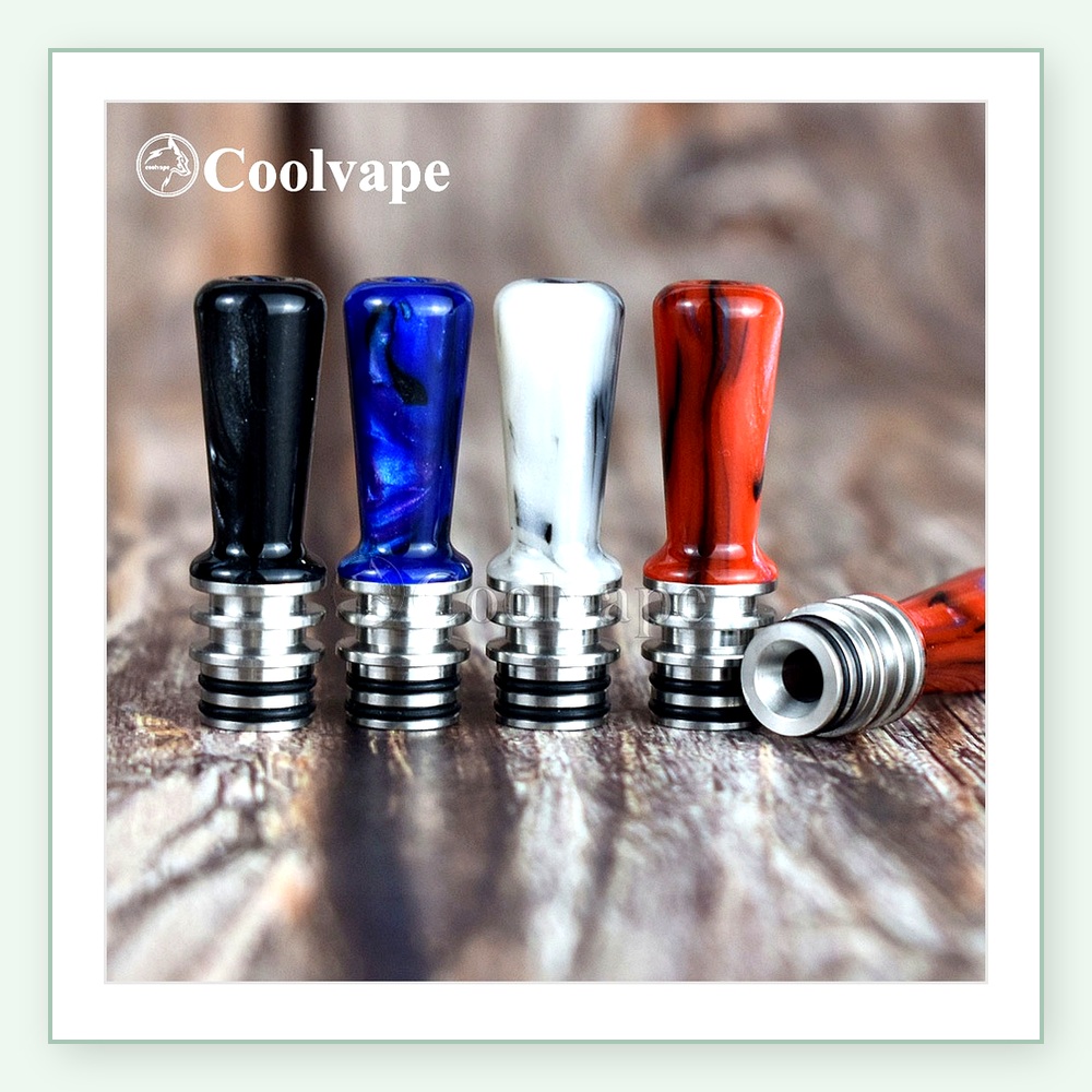 510 MTL Drip Tip untuk Dvarw M - Drip Tip Resin ulasan dan harga