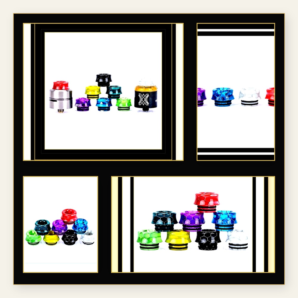 Wolfcool 810 Drip Tip Set – 8  - Drip Tip Resin ulasan dan harga