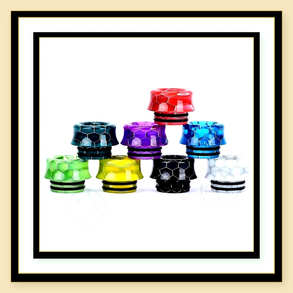 Wolfcool 810 Drip Tip Set – 8  - Drip Tip Resin ulasan dan harga